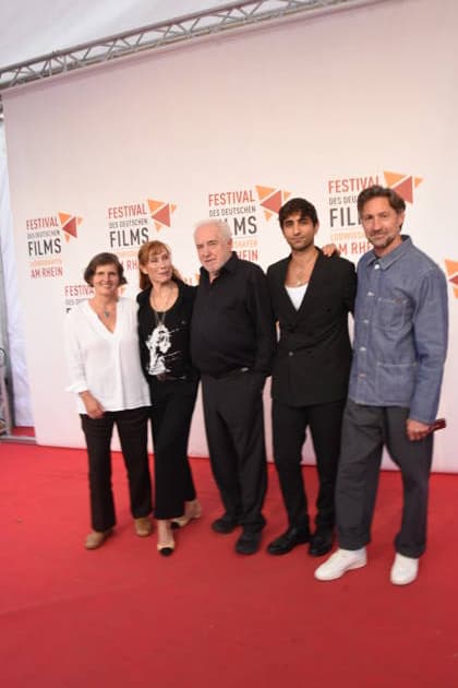 Film DIe Verteidigerin Der Fall Lenzi Daniela Goetz Festivalintendantin Andrea Sawatzki Schauspielerin Dr. Michael Goetz Festivalintendant Sergen Meral Schauspieler Benjamin Sadler Schauspieler Ludwigshafen 30..08.2026 am Rheinufer 22.Festival des Deutschen Films 2026 Foto Ludwigshafen