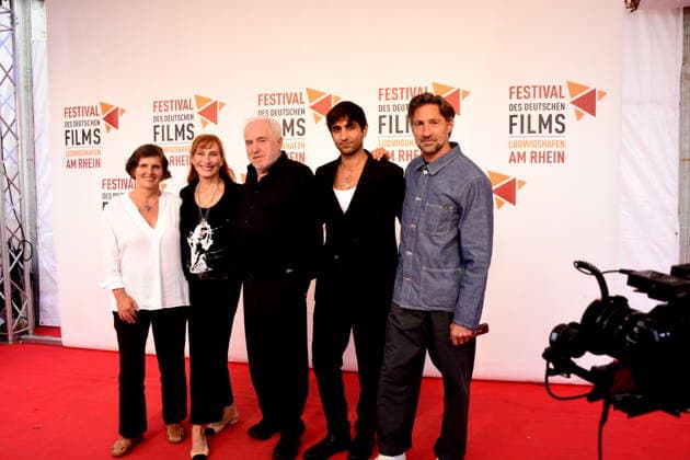 Film DIe Verteidigerin Der Fall Lenzi Daniela Goetz Festivalintendantin Andrea Sawatzki Schauspielerin Dr. Michael Goetz Festivalintendant Sergen Meral Schauspieler Benjamin Sadler Schauspieler Ludwigshafen 30..08.2026 am Rheinufer 22.Festival des Deutschen Films 2026 Foto Ludwigshafen