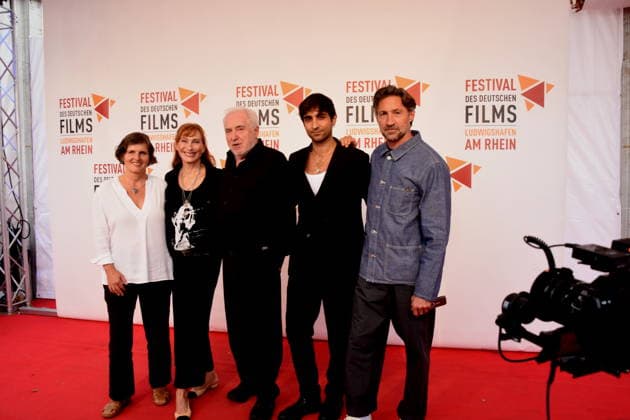 Film DIe Verteidigerin Der Fall Lenzi Daniela Goetz Festivalintendantin Andrea Sawatzki Schauspielerin Dr. Michael Goetz Festivalintendant Sergen Meral Schauspieler Benjamin Sadler Schauspieler Ludwigshafen 30..08.2026 am Rheinufer 22.Festival des Deutschen Films 2026 Foto Ludwigshafen
