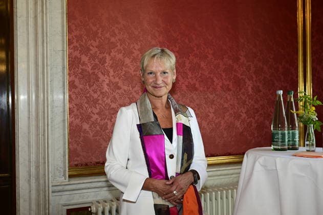 Kirsten Fehrs bei der 27. Verleihung des renommierten Erich-Kästner-Preis an Samuel Koch durch den Presseclub Dresden im Schloss Albrechtsberg. Dresden, 30.08.2026 Copyright: xMatthiasxWehnertx