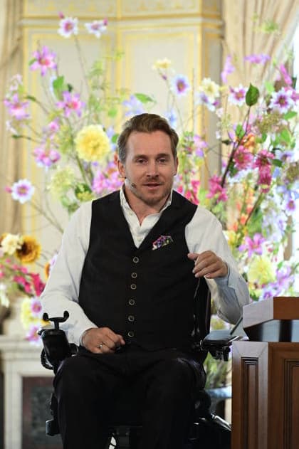 Samuel Koch bei der 27. Verleihung des renommierten Erich-Kästner-Preis an Samuel Koch durch den Presseclub Dresden im Schloss Albrechtsberg. Dresden, 30.08.2026 Copyright: xMatthiasxWehnertx