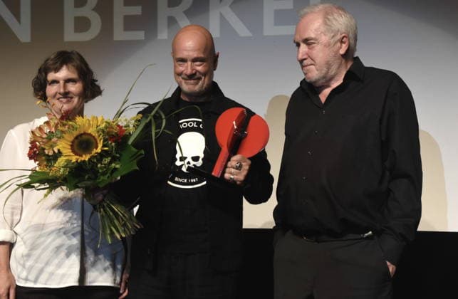 Daniela Goetz Festivalintendantin Andrea Sawatzki Schauspielerin Christian Berkel Schauspieler Festivalpreistraeger fuer Schauspielkunst 2026 Dr.Michael Goetz Laudator Festivalintendant Ludwigshafen 30..08.2026 am Rheinufer 22.Festival des Deutschen Films 2026 Foto Ludwigshafen