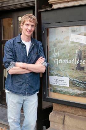 Paul Boche beim Screening des Kinofilms Der Heimatlose in der Filmpalette. Köln, 30.08.2026
