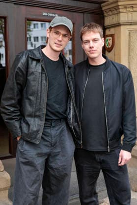 Philip Froissant und Kai Stänicke beim Screening des Kinofilms Der Heimatlose in der Filmpalette. Köln, 30.08.2026