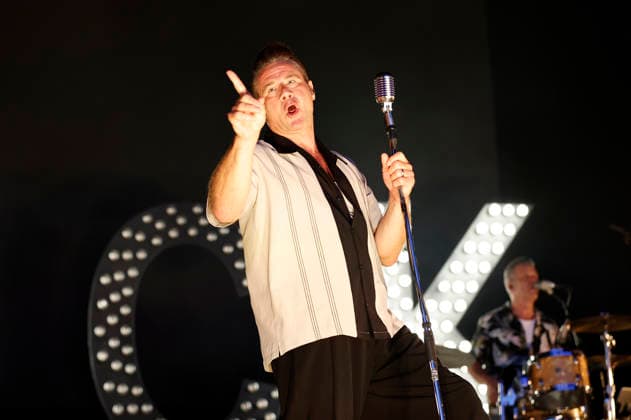 Dick Brave live bei einem Konzert auf dem Waltroper Parkfest 2026 im Stadtpark. Waltrop, 30.08.2026