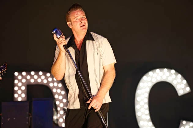 Dick Brave live bei einem Konzert auf dem Waltroper Parkfest 2026 im Stadtpark. Waltrop, 30.08.2026