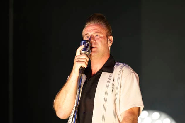 Dick Brave live bei einem Konzert auf dem Waltroper Parkfest 2026 im Stadtpark. Waltrop, 30.08.2026
