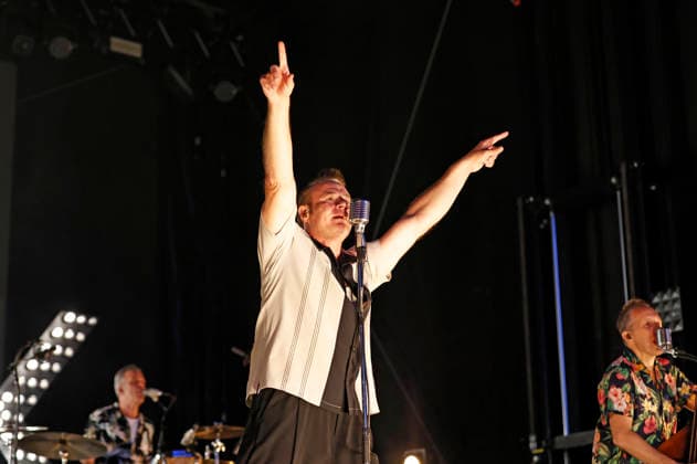 Dick Brave live bei einem Konzert auf dem Waltroper Parkfest 2026 im Stadtpark. Waltrop, 30.08.2026