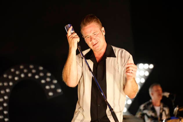 Dick Brave live bei einem Konzert auf dem Waltroper Parkfest 2026 im Stadtpark. Waltrop, 30.08.2026