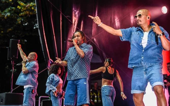 Culcha Candela Konzert in Dinslaken ** NUR FÜR REDAKTIONELLE ZWECKE ** EDITORIAL USE ONLY **<p>Culcha Candela Konzert im Rahmen der Sommerkultur im Burgtheater, am Sonntag, 30.08.2026 in Dinslaken. Deutschland NRW Dinslaken Copyright: MarkusxJoosten