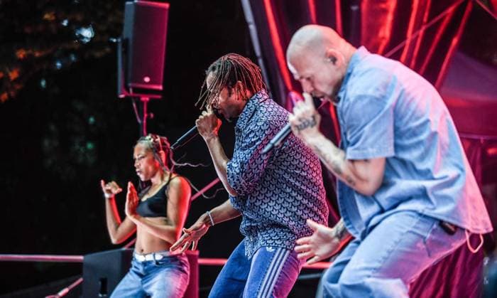 Culcha Candela Konzert in Dinslaken ** NUR FÜR REDAKTIONELLE ZWECKE ** EDITORIAL USE ONLY **<p>Culcha Candela Konzert im Rahmen der Sommerkultur im Burgtheater, am Sonntag, 30.08.2026 in Dinslaken. Deutschland NRW Dinslaken Copyright: MarkusxJoosten