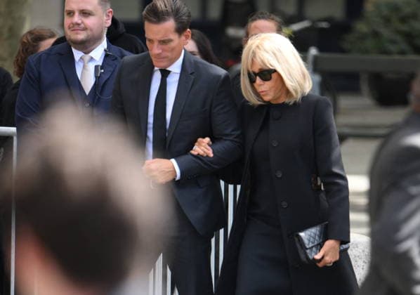 Mathilde Favier Funeral - Paris Brigitte Macron during the funeral of Mathilde Favier, director of public relations for Christian Dior Couture, at the Saint-Sulpice church in Paris, France, on August 31, 2026. She died in a car accident with her partner, French producer Nicolas Altmayer, on August 17, aged 57 and 61, respectively. Photo by Eliot Blondet ABACAPRESS.COM Paris France  Copyright: xBlondetxEliot ABACAx