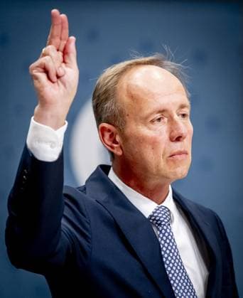 THE HAGUE Kees van der Staaij during the public hearings of the parliamentary inquiry committee into the coronavirus policy. During the coronavirus period, he was a Member of Parliament and party leader for the SGP. ROBIN UTRECHT ANP netherlands out - belgium out  Copyright: xx x566680345x originalFilename: 566680345.jpg