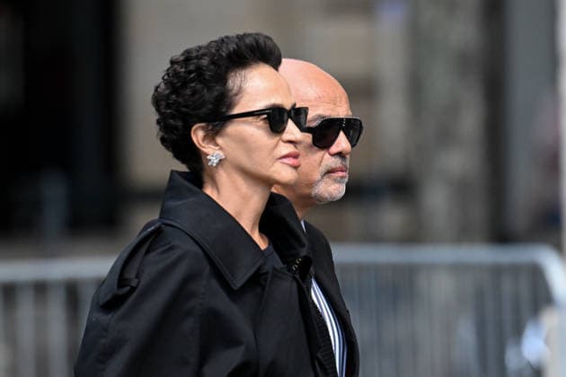 NEWS : Funà railles de Mathilde Favier, directrice des relations publiques de Christian Dior Couture, à l à glise Saint-Sulpice à Paris - 31 08 2026 Christian Louboutin, Farida Khelfa - Funeral of Mathilde Favier, director of public relations for Christian Dior Couture, at the Saint-Sulpice church in Paris, France, on August 31, 2026. She died in a car accident with her partner, French producer Nicolas Altmayer, on August 17, aged 57 and 61, respectively. PARISFrance Copyright: xLIONELxURMANx