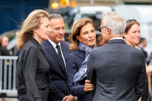Cécilia Attias Arrives at Mathilde Favier’s funeral at the Church of Saint Sulpice in Paris, August 31, 2026 Dominique Jacovides Cyril Moreau Bestimage Arrivals at the funeral of Mathilde Favier at the Church of Saint Sulpice in Paris on August 31, 2026 Paris, France  Copyright: xJACOVIDES-MOREAUx xBESTIMAGExJACOVIDES-MOREAUx xBESTIMAGEx