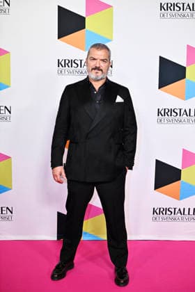 STOCKHOLM, SWEDEN 20260831 Dragomir Mrsic arrives on the red carpet ahead of the Kristallen Gala at Cirkus in Stockholm STOCKHOLM, SWEDEN x10430x  Copyright: xChristinexOlsson TTx KRISTALLENGALAN 2026 EU4m7nIzGnA