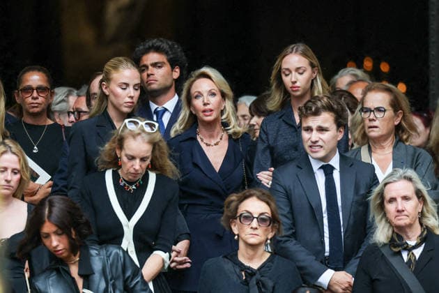 Camilla of Bourbon-Two Sicilies, her daughters, Princess Maria Carolina of Bourbon-Two Sicilies and Maria Chiara of Bourbon-Two Sicilies Leaving Mathilde Favier’s funeral at the Church of Saint Sulpice in Paris on August 31, 2026, Paris, France  Copyright: xJACOVIDES-MOREAUx xBESTIMAGExJACOVIDES-MOREAUx xBESTIMAGEx