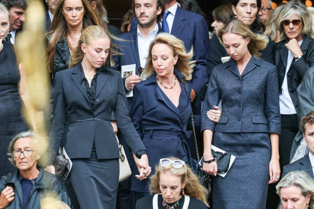Camilla of Bourbon-Two Sicilies, her daughters, Princess Maria Carolina of Bourbon-Two Sicilies and Maria Chiara of Bourbon-Two Sicilies Leaving Mathilde Favier’s funeral at the Church of Saint-Sulpice in Paris on August 31, 2026. Dominique Jacovides, Cyril Moreau, Bestimage. Leaving Mathilde Favier’s funeral at the Church of Saint Sulpice in Paris on August 31, 2026, Paris, France  Copyright: xJACOVIDES-MOREAUx xBESTIMAGExJACOVIDES-MOREAUx xBESTIMAGEx