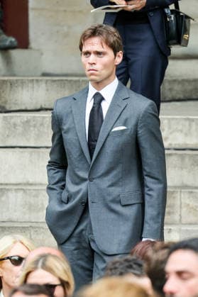 Guest: Leaving Mathilde Favier’s funeral at the Church of Saint Sulpice in Paris on August 31, 2026. Dominique Jacovides, Cyril Moreau, Bestimage. Paris, France  Copyright: xJACOVIDES-MOREAUx xBESTIMAGExJACOVIDES-MOREAUx xBESTIMAGEx