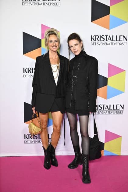 STOCKHOLM, SWEDEN 20260831 Victoria Dyring and Jessika Gedin arrive on the red carpet ahead of the Kristallen Gala at Cirkus in Stockholm STOCKHOLM, SWEDEN x10430x  Copyright: xChristinexOlsson TTx KRISTALLENGALAN 2026 v9h01j366hU
