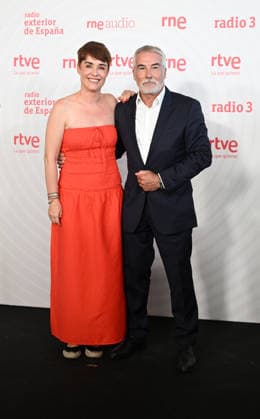RTVE presents the new season of Radio Nacional de Espana. Marta Solano and David Cantero during the presentation of the new season of Radio Nacional de Espana on August 31, 2026, in Madrid, Spain. RADIO José Madrid Madrid, Spain  Copyright: xJosÃ xOlivax 7741643