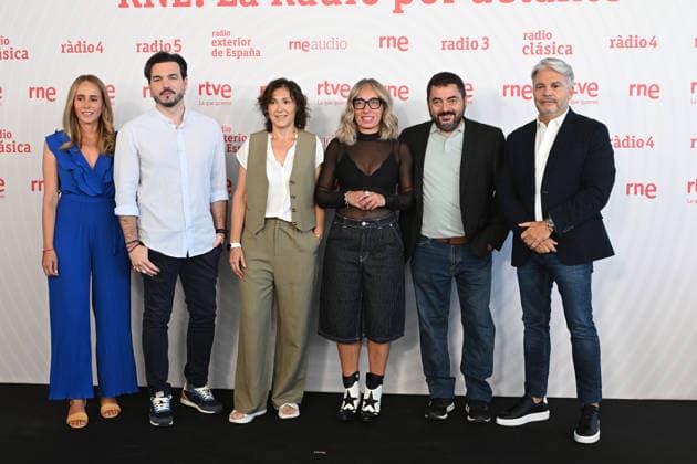 RTVE Presents the New Season of Radio Nacional de Espana Presentation of the new season of Radio Nacional de Espana, August 31, 2026, in Madrid, Spain RADIO José Madrid Madrid, Spain  Copyright: xJosÃ xOlivax 7741670