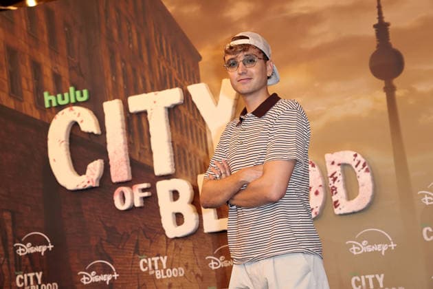 Jonas Wuttke bei der City of Blood (Disney+) Serien Premiere am 31.08.2026 in Berlin Jonas Wuttke attends the premiere og Hulu s City of Blood season 1 premiere on August 31, 2026 at Kino International in Berlin, Germany City of Blood Serien Premiere in Berlin