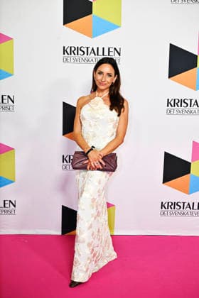 STOCKHOLM, SWEDEN 20260831 Camilla Nordlund arrives on the red carpet ahead of the 2026 Kristallen Gala at Cirkus in Stockholm STOCKHOLM, SWEDEN x10430x  Copyright: xChristinexOlsson TTx KRISTALLENGALAN 2026 97N4is2LqDs