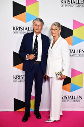 STOCKHOLM, SWEDEN 20260831 Rolf Porseryd and his companion arrive on the red carpet ahead of the Kristallen Awards at Cirkus in Stockholm STOCKHOLM, SWEDEN x10430x  Copyright: xChristinexOlsson TTx KRISTALLENGALAN 2026 IiUskXWFQOQ