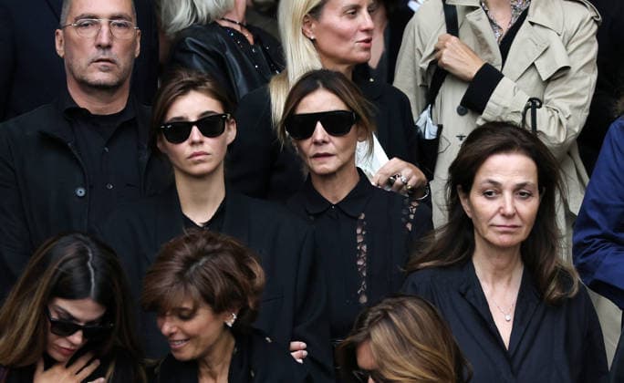 Obseques de Mathilde Favier en l™Ã glise Saint-Sulpice a Paris Obseques de Mathilde Favier en l™Ã glise Saint-Sulpice a Paris Paris, le 31 Aout 2026 Clotilde Courau et sa fille vittoria  Copyright: xDavidxKerx