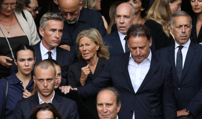 Obseques de Mathilde Favier en l™Ã glise Saint-Sulpice a Paris Obseques de Mathilde Favier en l™Ã glise Saint-Sulpice a Paris Paris, le 31 Aout 2026 Claire Chazal  Copyright: xDavidxKerx