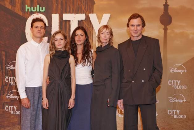 City of Blood Franz Hartwig, Lea Drinda, Soma Pysall, Jenny Schily, Lars Eidinger Premiere City of Blood im Kino International, Berlin Datum: 31.08.2026 Copyright: xEventpress Kratschx