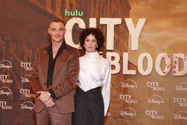 City of Blood David Schütter, Melika Foroutan Premiere City of Blood im Kino International, Berlin Datum: 31.08.2026 Copyright: xEventpress Kratschx