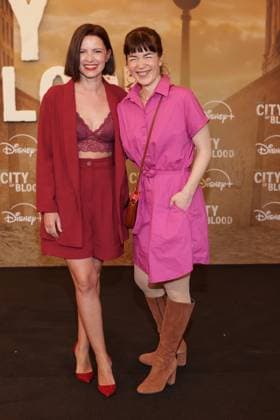 City of Blood Jennifer Ulrich, Laura Fischer Premiere City of Blood im Kino International, Berlin Datum: 31.08.2026 Copyright: xEventpress Kratschx