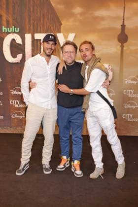 City of Blood Adrian Topol, Constantin von Jascheroff Premiere City of Blood im Kino International, Berlin Datum: 31.08.2026 Copyright: xEventpress Kratschx