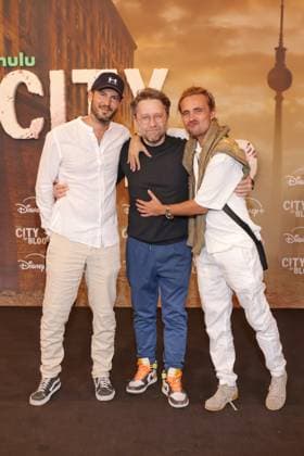 City of Blood Adrian Topol, Constantin von Jascheroff Premiere City of Blood im Kino International, Berlin Datum: 31.08.2026 Copyright: xEventpress Kratschx