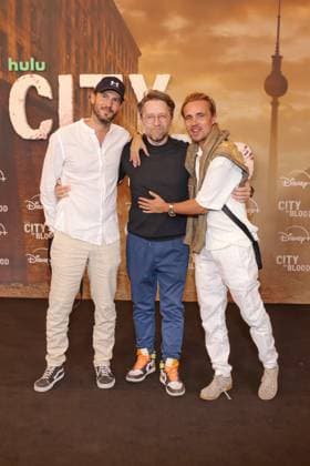 City of Blood Adrian Topol, Constantin von Jascheroff Premiere City of Blood im Kino International, Berlin Datum: 31.08.2026 Copyright: xEventpress Kratschx
