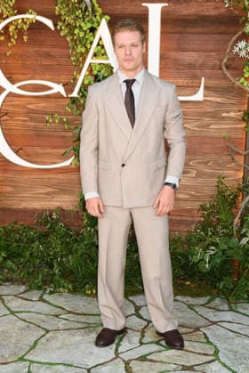 WESTWOOD, CA - AUGUST 31: Solly Mcleod at the US Premiere of Practical Magic 2 on August 31, 2026 at Director™s Village in Westwood, California. Copyright: xJeffreyxMayerx