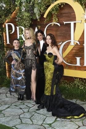 Nicole Kidman, Sandra Bullock, Maisie Williams, Joey King at arrivals for PRACTICAL MAGIC 2 Premiere, Directors Village Westwood Theater - American Cinematheque, Los Angeles, CA, August 31, 2026. Photo By: Elizabeth Goodenough Everett Collection PRACTICAL MAGIC 2 Premiere PUBLICATIONXNOTxINxCANxCHNxFRAxITAxJPNxNORxPOLxRUSxESPxUKxUSA