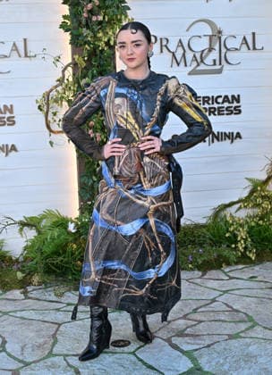 ˜Practical Magic 2™ US Premiere Maisie Williams arriving to the Practical Magic 2 US premiere held at the Directors Village on August 31, 2026 in Westwood, CA. Westwood Directors Village California USA Copyright: xLISAxOConnorx xAFF-USA.comx