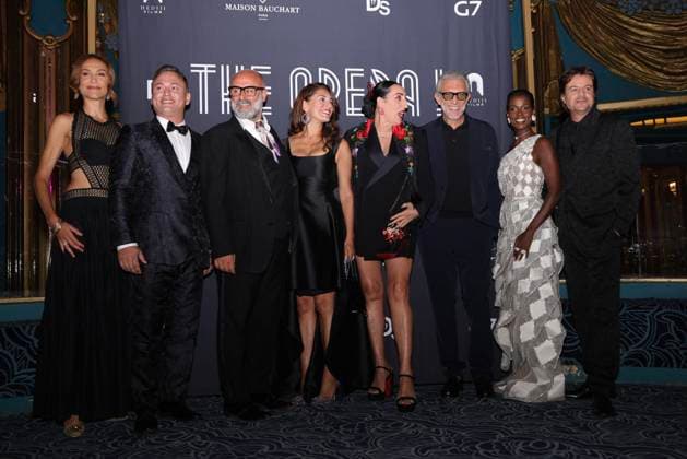 Linda Gennari, Valentino Buzza, Mariam Battistelli, Davide Livermore, Caterina Murino, Rossy de Palma, Vincent Cassel, Paolo Gep Cucco at the premiere of the film *The Opera* at the Folies Bergère in Paris on August 31, 2026. Jasmine Aissaoui. Bestimage. Premiere of the film *The Opera* at the Folies Bergère in Paris on August 31, 2026. Paris, France.  Copyright: xJasminexAissaouix xBestimagexJasminexAissaouix xBestimagex