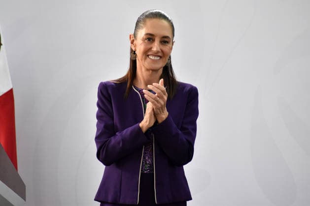 News - Mexico™s President Claudia Sheinbaum Holds Press Conference to Mark First Day of Classes Mexican President Claudia Sheinbaum Pardo speaks during a press conference on the first day of the 2026-2027 school year, held at the Technical Secondary School No. 10 "Artes Graficas" on August 31, 2026 in Mexico City, Mexico. Copyright: xLuisxBarronx xEyepixxGroup Eyepixx xLiveMediax LPN_2632833
