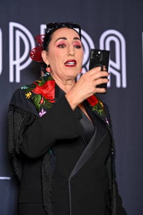 Rossy de Palma at the premiere of the film *The Opera* at the Folies Bergère in Paris on August 31, 2026. Pierre Perusseau, Bestimage. Premiere of the film *The Opera* at the Folies Bergère in Paris on August 31, 2026. Paris, France  Copyright: xPierrexPerusseaux xBestimagexPierrexPerusseaux xBestimagex