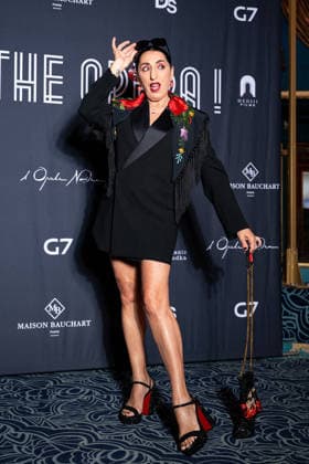 Rossy de Palma at the premiere of the film *The Opera* at the Folies Bergère in Paris on August 31, 2026. Pierre Perusseau, Bestimage. Premiere of the film *The Opera* at the Folies Bergère in Paris on August 31, 2026. Paris, France  Copyright: xPierrexPerusseaux xBestimagexPierrexPerusseaux xBestimagex
