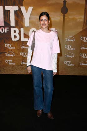 Sogol Faghani bei der Premiere der Hulu Original Serie City of Blood im Kino International. Berlin, 31.08.2026