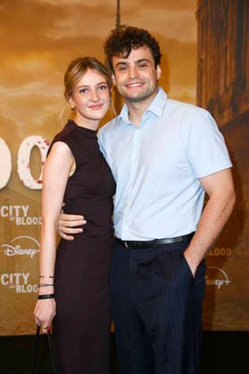 Daniel Zorn mit Laura bei der Premiere der Hulu Original Serie City of Blood im Kino International. Berlin, 31.08.2026