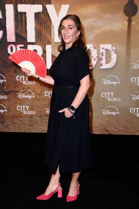 Ilknur Boyraz bei der Premiere der Hulu Original Serie City of Blood im Kino International. Berlin, 31.08.2026