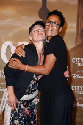 Jiska Morgenthal und Mo Asumang bei der Premiere der Hulu Original Serie City of Blood im Kino International. Berlin, 31.08.2026