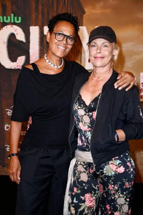 Mo Asumang und Jiska Morgenthal bei der Premiere der Hulu Original Serie City of Blood im Kino International. Berlin, 31.08.2026