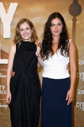 Lea Drinda und Soma Pysall bei der Premiere der Hulu Original Serie City of Blood im Kino International. Berlin, 31.08.2026